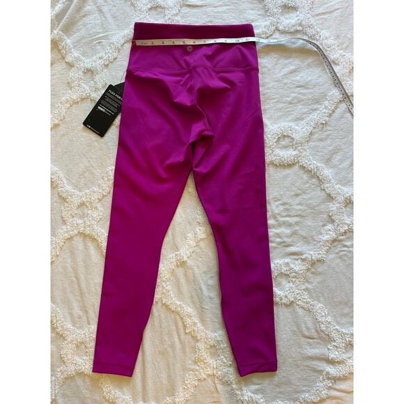 NWT 90 Degree By Reflex Fuchsia Ankle Length Leggings Sz. XS - Picture 3 of 7